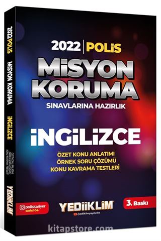 2022 Polis Misyon Koruma Sınavlarına Hazırlık İngilizce Konu Anlatımı