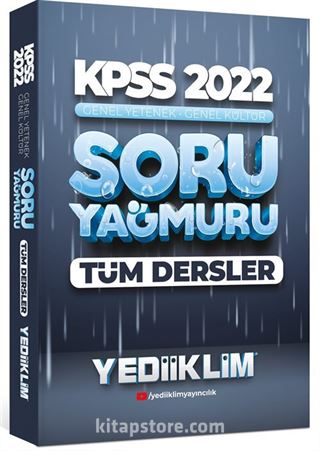 2022 KPSS Genel Yetenek Genel Kültür Tüm Dersler Soru Yağmuru