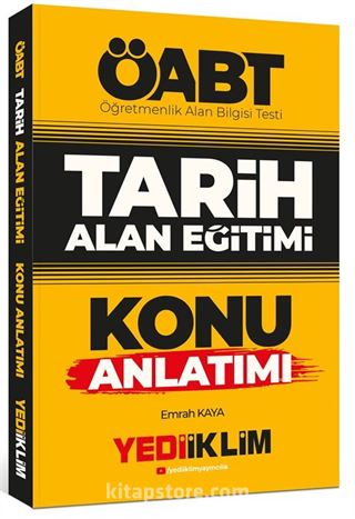 2022 ÖABT Tarih Alan Eğitimi Konu Anlatımı