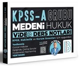 KPSS A Grubu Borçlar Hukuku Video Ders Notları