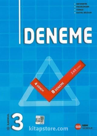 3. Sınıf 4 Dönem 8'li Deneme Sınavı