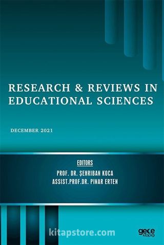 Research - Reviews in Educational Sciences / December 2021