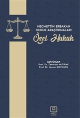 Necmettin Erbakan Hukuk Araştırmaları - Özel Hukuk