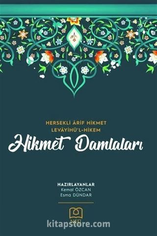 Hikmet Damlaları - Hersekli Arif Hikmet Levayihü'l - Hikem