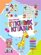 Okul öncesi Etkinlik Kitabım / Robotik Kodlama ve Dikkat Geliştirme (Çift Taraflı Kitap)