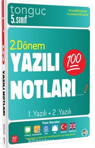 5. Sınıf Yazılı Notları 2. Dönem 1 ve 2. Yazılı