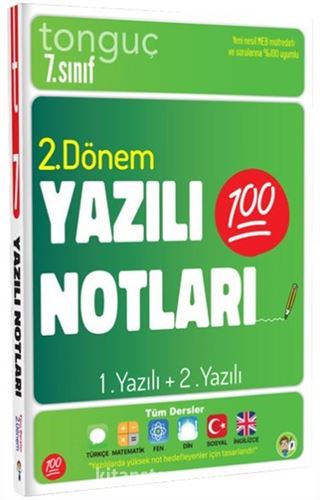 7. Sınıf Yazılı Notları 2. Dönem 1 ve 2. Yazılı