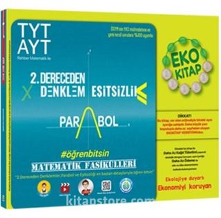 TYT-AYT Matematik Fasikülleri- İkinci Dereceden Denklemler-Parabol-Eşitsizlikler Eko