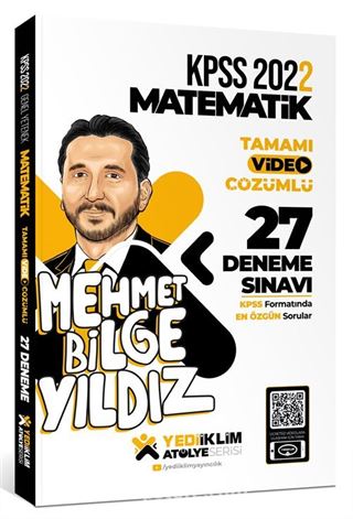 2022 KPSS Matematik Tamamı Video Çözümlü 27 Deneme Sınavı