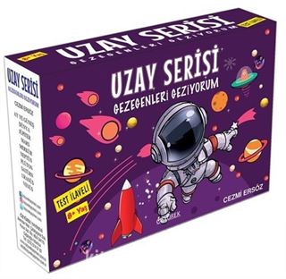 Uzay Serisi Gezegenleri Geziyorum (Kutulu 10 Kitap - Renkli - Resimli - Test İlaveli)