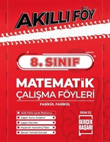 8. Sınıf Akıllı Föy Matematik Çalışma Föyleri Fasikül Fasikül