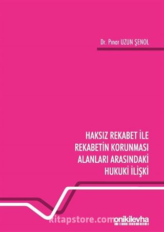 Haksız Rekabet ile Rekabetin Korunması Alanları Arasındaki Hukuki İlişki