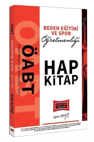 2022 ÖABT Beden Eğitimi ve Spor Öğretmenliği Hap Kitap