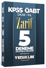 2022 KPSS ÖABT DKAP- İHL Zarif Tamamı Video Çözümlü 5 Deneme