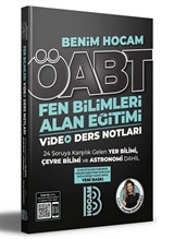 2022 ÖABT Fen Bilimleri Alan Eğitimi Video Ders Notları