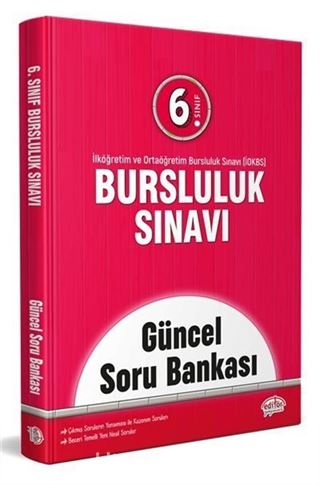 6. Sınıf Bursluluk Sınavı Güncel Soru Bankası