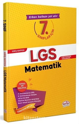 7. Sınıflar için LGS Matematik