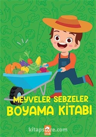 Meyveler Sebzeler Boyama Kitabı