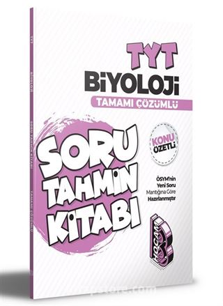 2022 TYT Biyoloji Konu Özetli ve Tamamı Çözümlü Soru Tahmin Kitabı