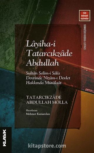 Layiha-i Tatarcıkzade Abdullah