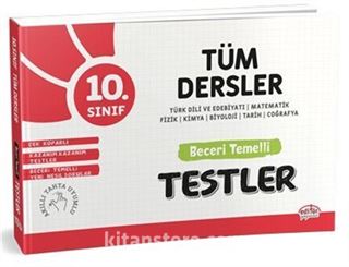 10. Sınıf Tüm Dersler Beceri Temelli Testler