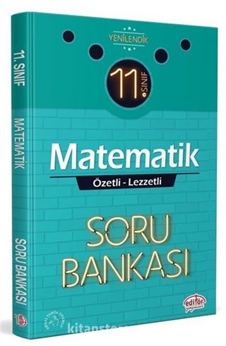 11. Sınıf Matematik Özetli Lezzetli Soru Bankası