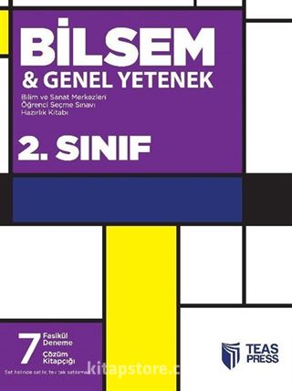 Bilsem 2. Sınıf Çözümlü 7 Fasikül Deneme