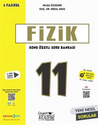 11. Sınıf Fizik Konu Özetli Soru Bankası 6 Fasikül