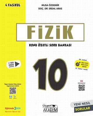 10. Sınıf Fizik Konu Özetli Soru Bankası 4 Fasikül