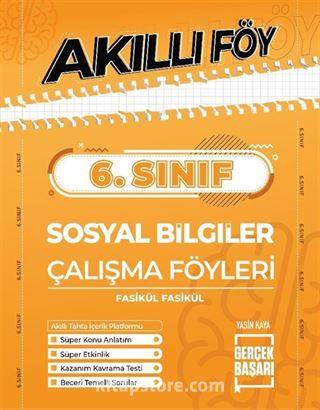 6. Sınıf Sosyal Bilgiler Akıllı Föy