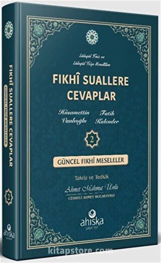 Fıkhi Suallere Cevaplar 2. Cilt