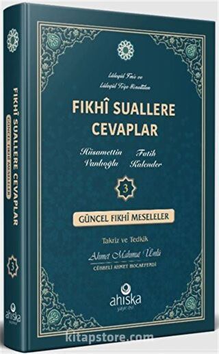 Fıkhi Suallere Cevaplar 3. Cilt