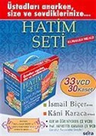 Size ve Sevdiklerinize Hatim Seti (33 vcd+30 kaset+1 kitap)