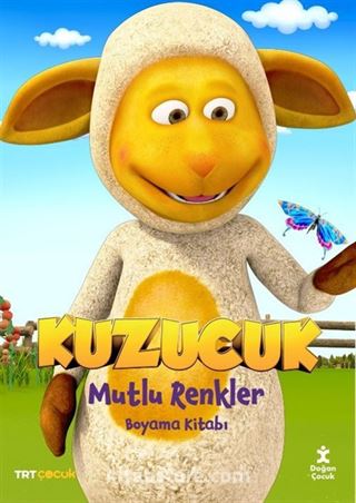 TRT Çocuk Kuzucuk Mutlu Renkler Boyama Kitabı