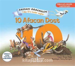 10 Afacan Dost / Saymayı Öğrenelim 1'den 10'a Kadar Sayılar