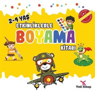 2-4 Yaş Etkinliklerle Boyama Kitabı 2