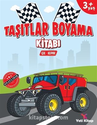 Taşıtlar Boyama Kitabı (3+ Yaş)