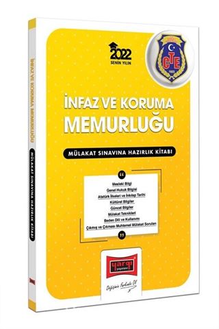 2022 İnfaz ve Koruma Memurluğu Mülakat Sınavına Hazırlık Kitabı