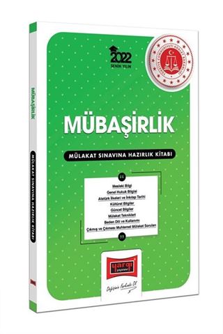 2022 Mübaşirlik Mülakat Sınavına Hazırlık Kitabı