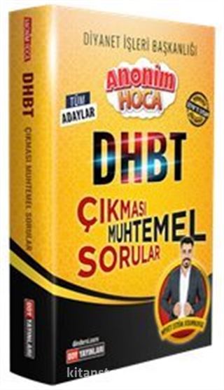 2022 DHBT Din Kültürü ve Ahlak Bilgisi Anonim Hoca İle Çıkması Muhtemel Sorular