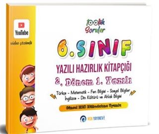 6. Sınıf Yazılı Hazırlık Kitapçığı 2. Dönem 1. Yazılı