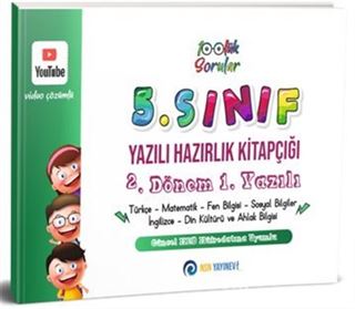 5. Sınıf Yazılı Hazırlık Kitapçığı 2. Dönem 1. Yazılı