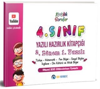 4. Sınıf Yazılı Hazırlık Kitapçığı 2. Dönem 1. Yazılı