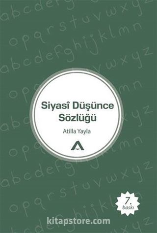 Siyasi Düşünce Sözlüğü