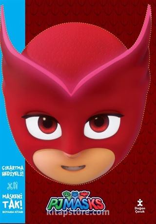 Maskeni Tak Pjmasks Baykuş Kız Boyama Kitabı