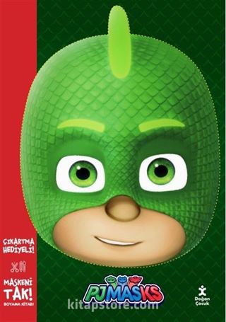 Maskeni Tak Pjmasks Kertenkele Çocuk Boyama Kitabı