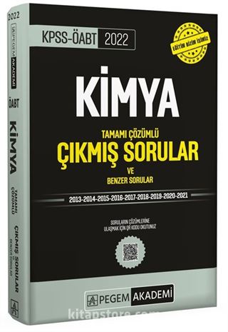 2022 KPSS ÖABT Kimya Çıkmış Sorular