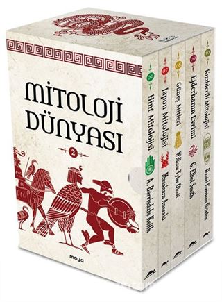 Maya Mitolojik Kitaplar Seti 2 (5 Kitap Takım)