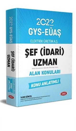 Elektrik Üretim Aş (Eüaş ) Gys Şef (İdari) Uzman Alan Konuları Konu Anlatımlı