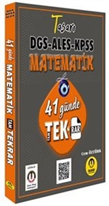 DGS ALES KPSS Matematik 41 Günde Tekrar